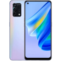 OPPO A95 Glowing Rainbow Silver
