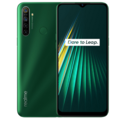 Realme 5i forest green